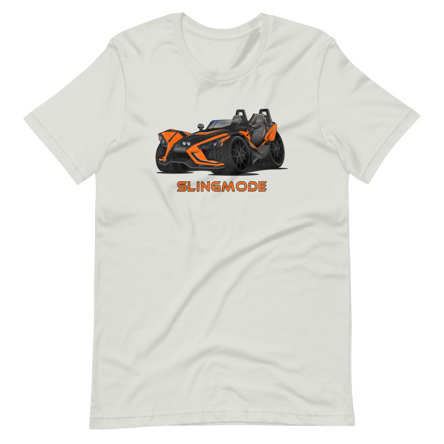 Slingmode Caricature Men's T-Shirt 2019 (SLR Afterburner Orange)
