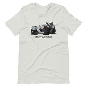 Slingmode Caricature Men's T-Shirt 2022 (S Ghost Gray)