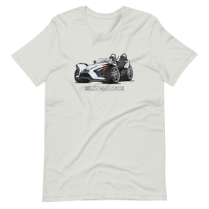 Slingmode Caricature Men's T-Shirt 2022 (SL Moonlight Metallic White)