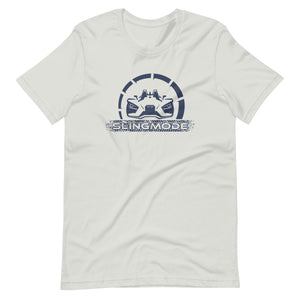 Slingmode Official Logo Men's T-Shirt (Midnight Storm Fade)