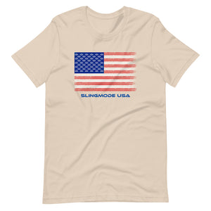 Slingmode USA Men's T-Shirt (American Flag)