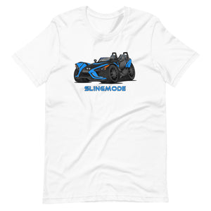 Slingmode Caricature Men's T-Shirt 2018 (SLR Electric Blue)