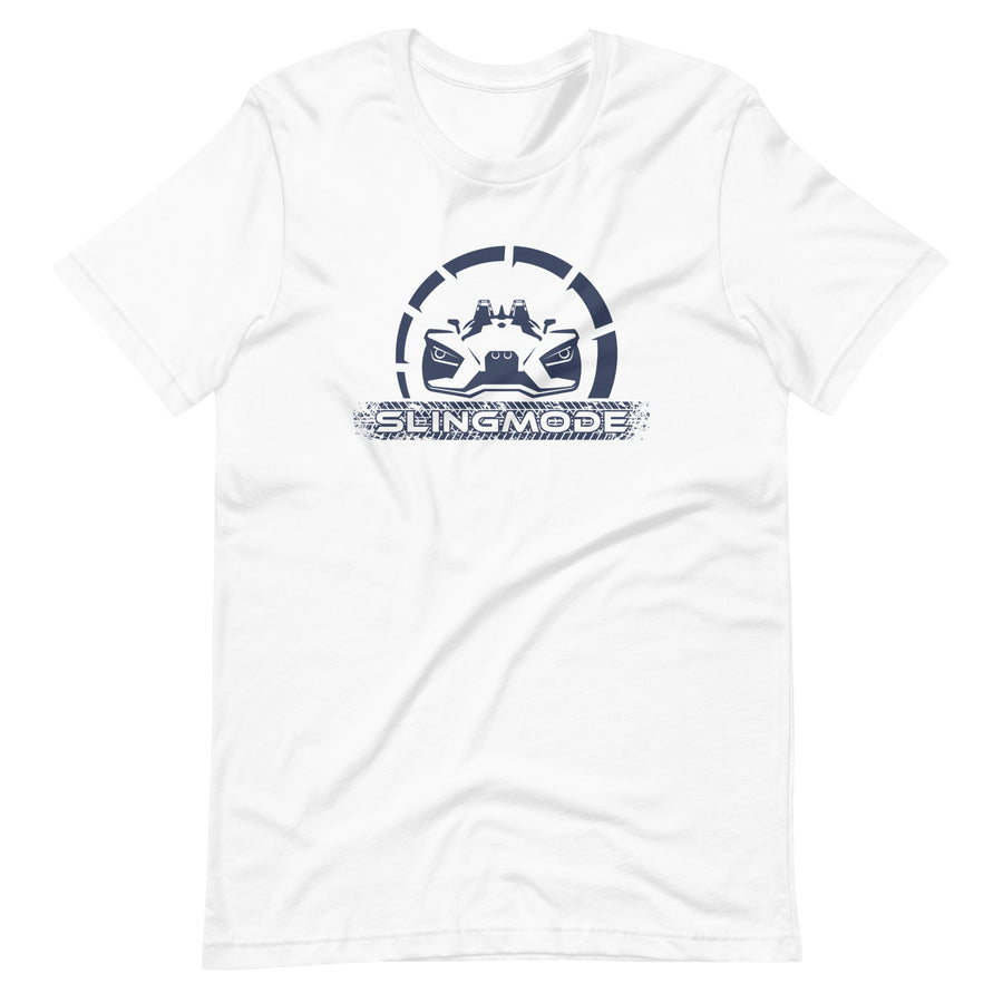 Slingmode Official Logo Men's T-Shirt (Midnight Storm Fade)
