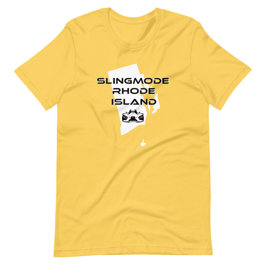 Slingmode State Design Men's T-shirt (Rhode Island)