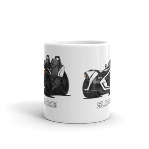 Slingmode Caricature Mug | 2019 SLR Icon Monument White Polaris Slingshot®
