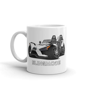 Slingmode Caricature Mug | 2018 SL Icon Monument White Polaris Slingshot®