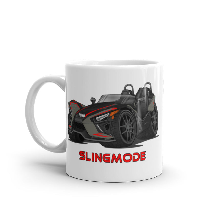 Slingmode Caricature Mug | 2022 SLR Forged Red Polaris Slingshot®