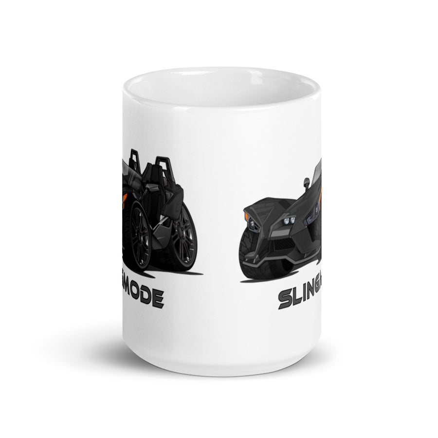 Slingmode Caricature Mug | 2017 Base Gloss Black Polaris Slingshot®