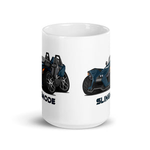 Slingmode Caricature Mug | 2019 SL Orion Blue Polaris Slingshot®