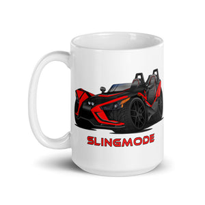 Slingmode Caricature Mug | 2019 SLR Red Pearl Polaris Slingshot®