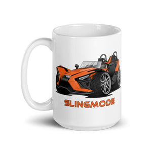 Slingmode Caricature Mug | 2022 SL Volt Orange Polaris Slingshot®