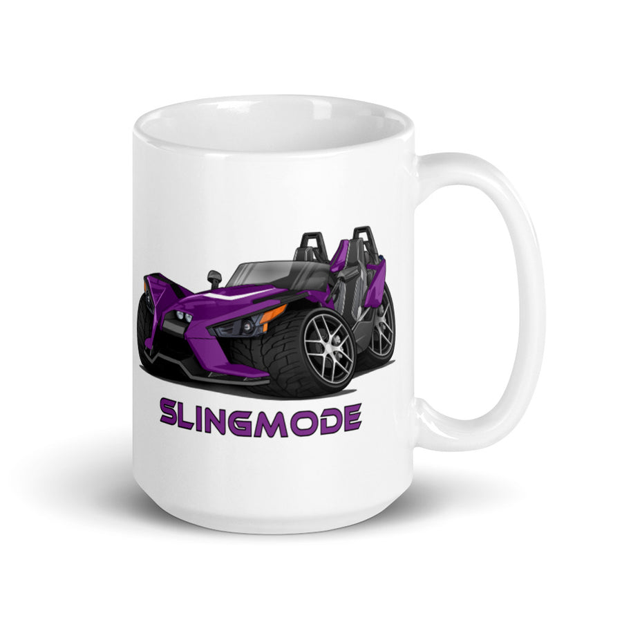 Slingmode Caricature Mug | 2018 SL Icon Midnight Purple Polaris Slingshot®