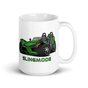 Slingmode Caricature Mug | 2018 SL Icon Dragon Green Polaris Slingshot®
