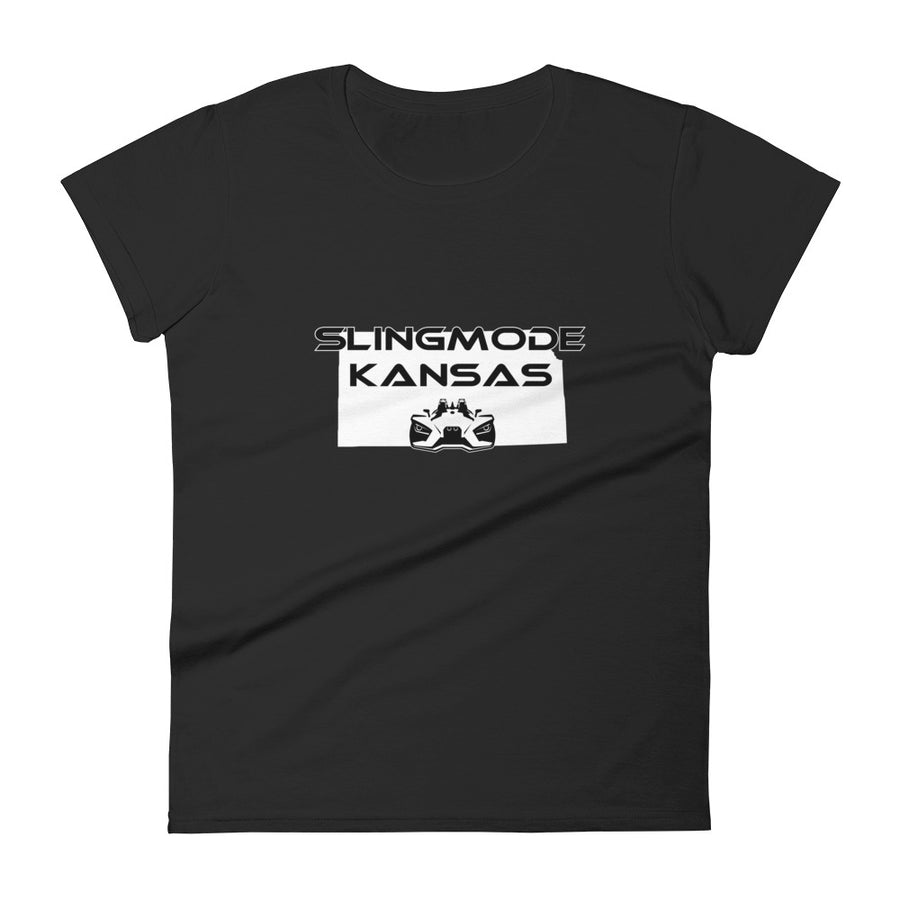 Slingmode State Design Women's T-Shirt (Kansas)