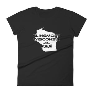 Slingmode State Design Women's T-Shirt (Wisconsin)