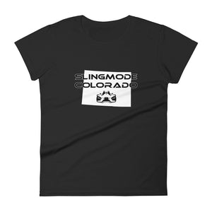 Slingmode State Design Women's T-Shirt (Colorado)