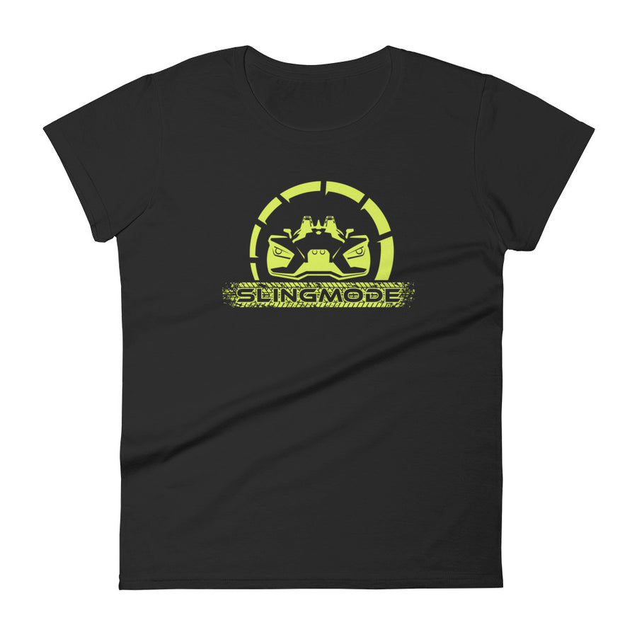 Slingmode Official Logo Women's T-Shirt (Neon Fade)