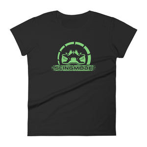 Slingmode Official Logo Women's T-Shirt (Dragon Green)