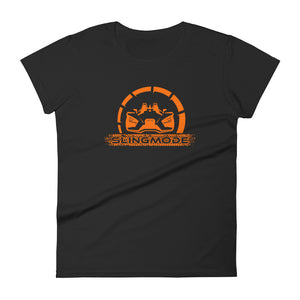 Slingmode Official Logo Women's T-Shirt (Afterburner Orange)