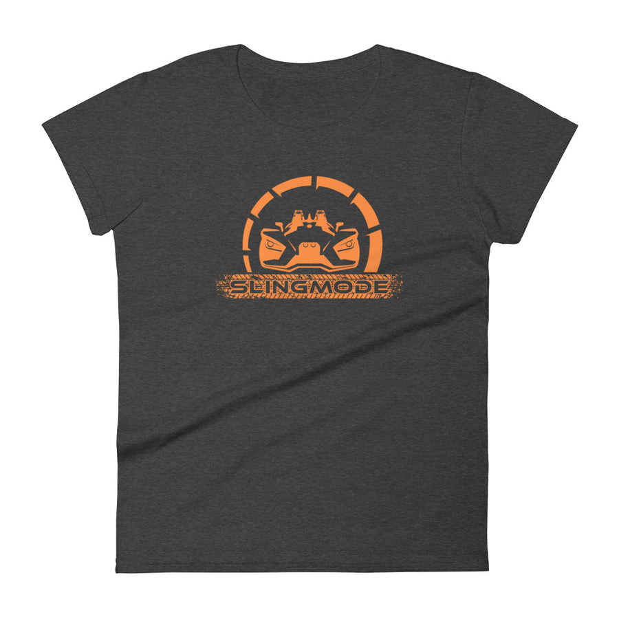Slingmode Official Logo Women's T-Shirt (Orange Madness)