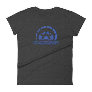 Slingmode Official Logo Women's T-Shirt (Stealth Blue)