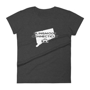 Slingmode State Design Women's T-Shirt (Connecticut)