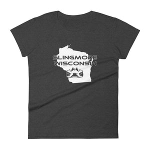 Slingmode State Design Women's T-Shirt (Wisconsin)