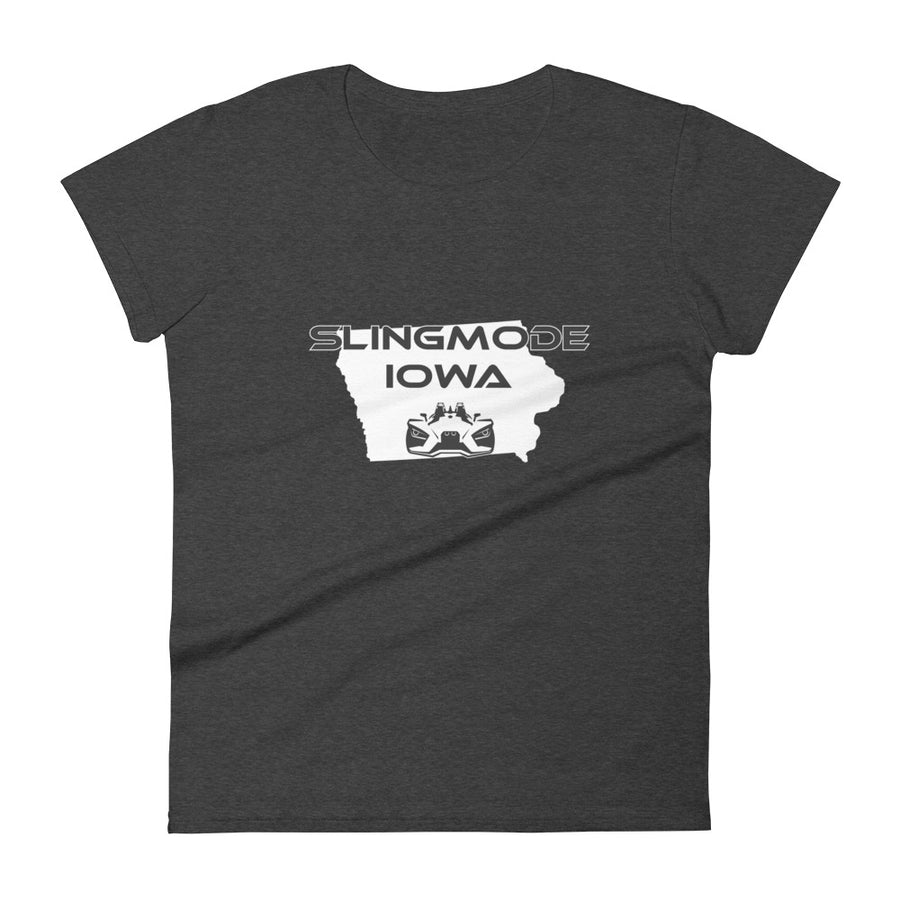 Slingmode State Design Women's T-Shirt (Iowa)