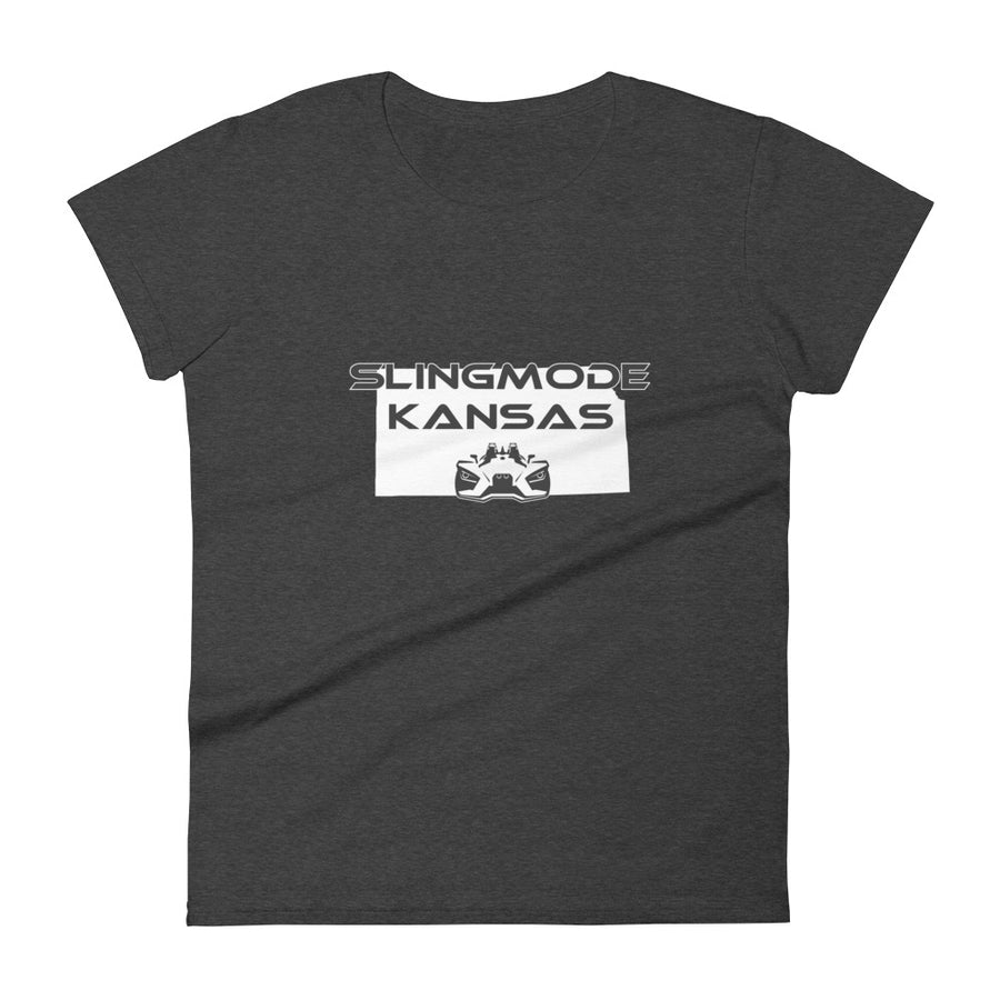 Slingmode State Design Women's T-Shirt (Kansas)