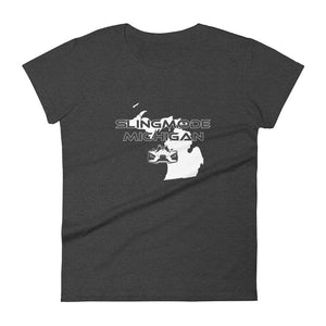 Slingmode State Design Women's T-Shirt (Michigan)