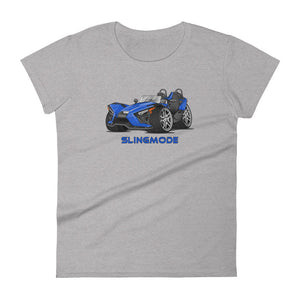 Women's Slingmode Caricature T-Shirt 2022 (SL Ultra Blue)
