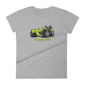 Women's Slingmode Caricature T-Shirt 2022 (SL Liquid Lime)