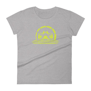 Slingmode Official Logo Women's T-Shirt (Lime Squeeze)
