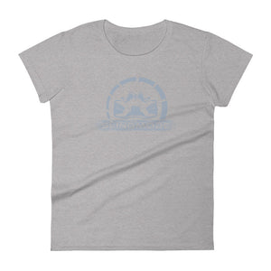 Slingmode Official Logo Women's T-Shirt (Matte Cloud Gray)