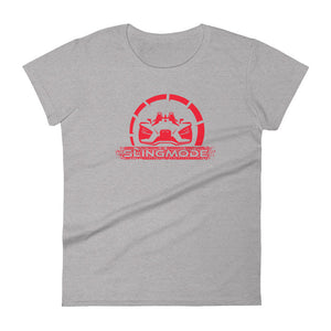 Slingmode Official Logo Women's T-Shirt (Indy Red)