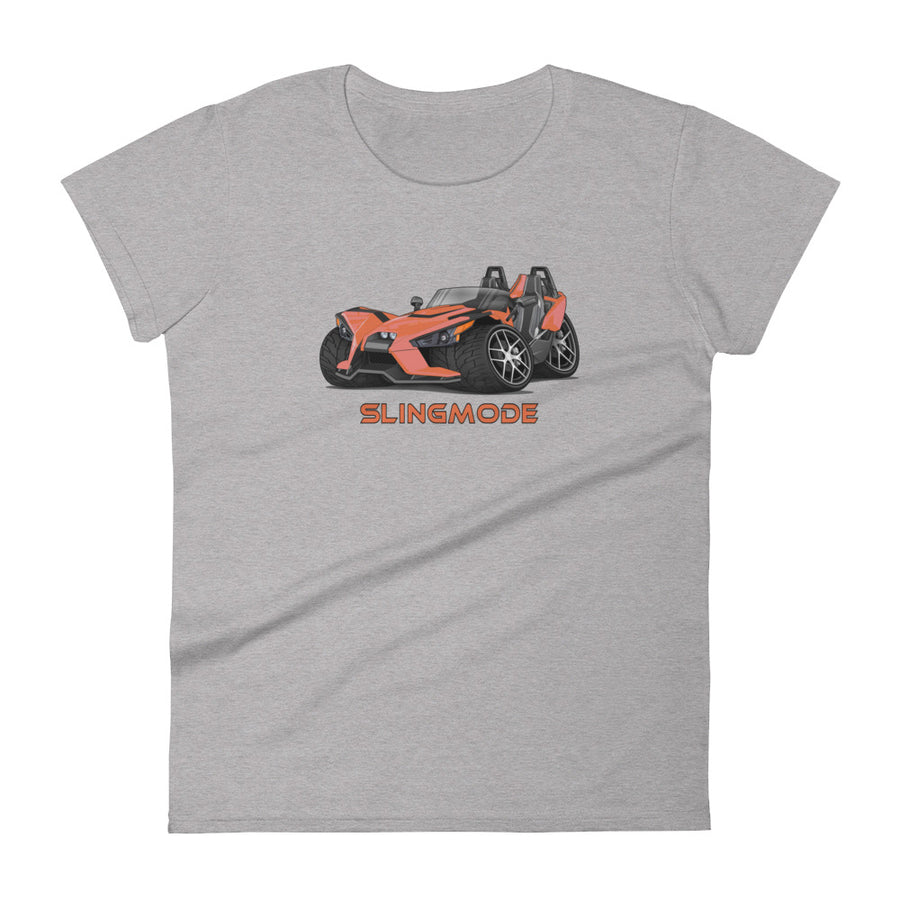 Slingmode Caricature Women's T-Shirt 2018 (SL Icon Zion Orange)