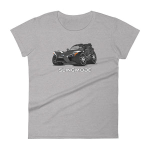 Slingmode Caricature Women's T-Shirt 2019 (GT Black Crystal)