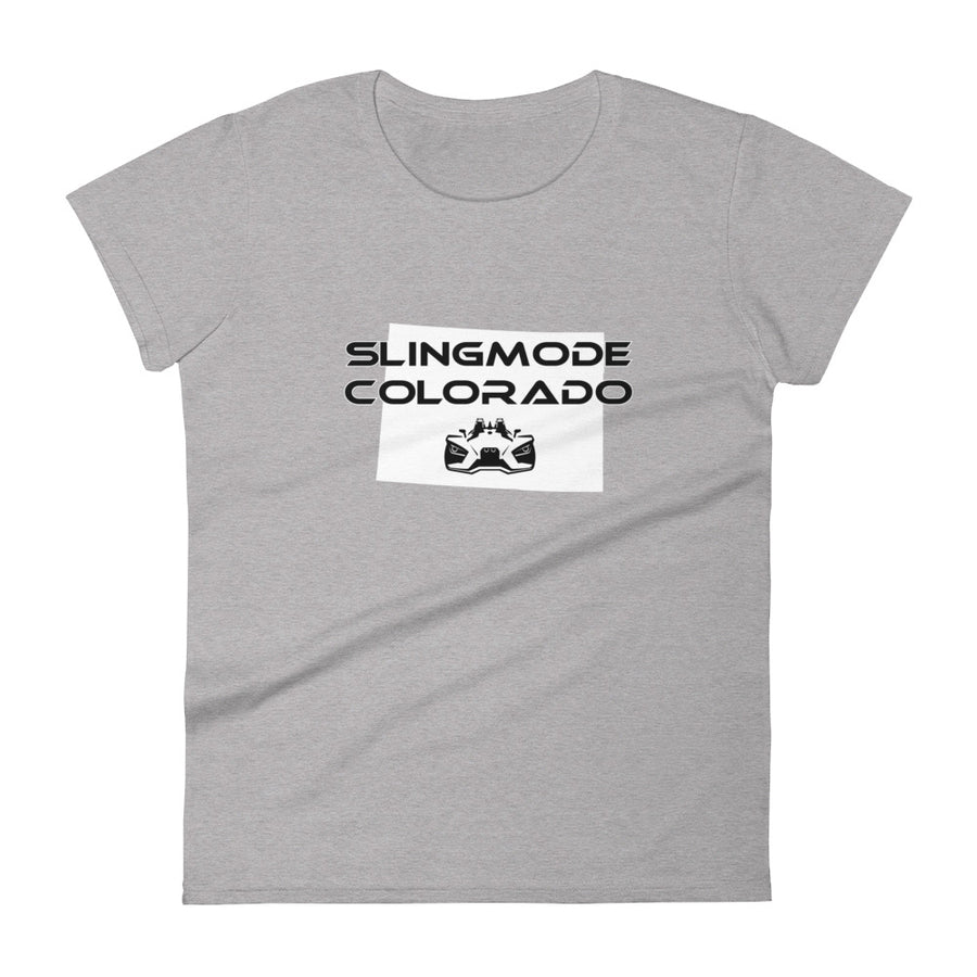 Slingmode State Design Women's T-Shirt (Colorado)