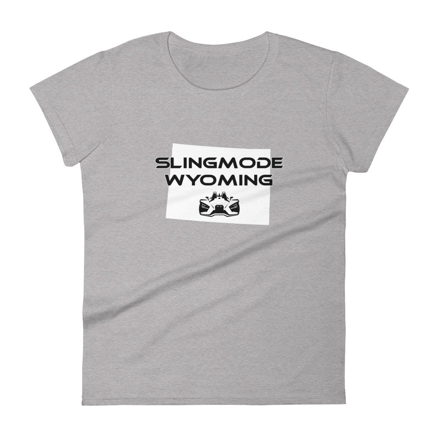 Slingmode State Design Women's T-Shirt (Wyoming)