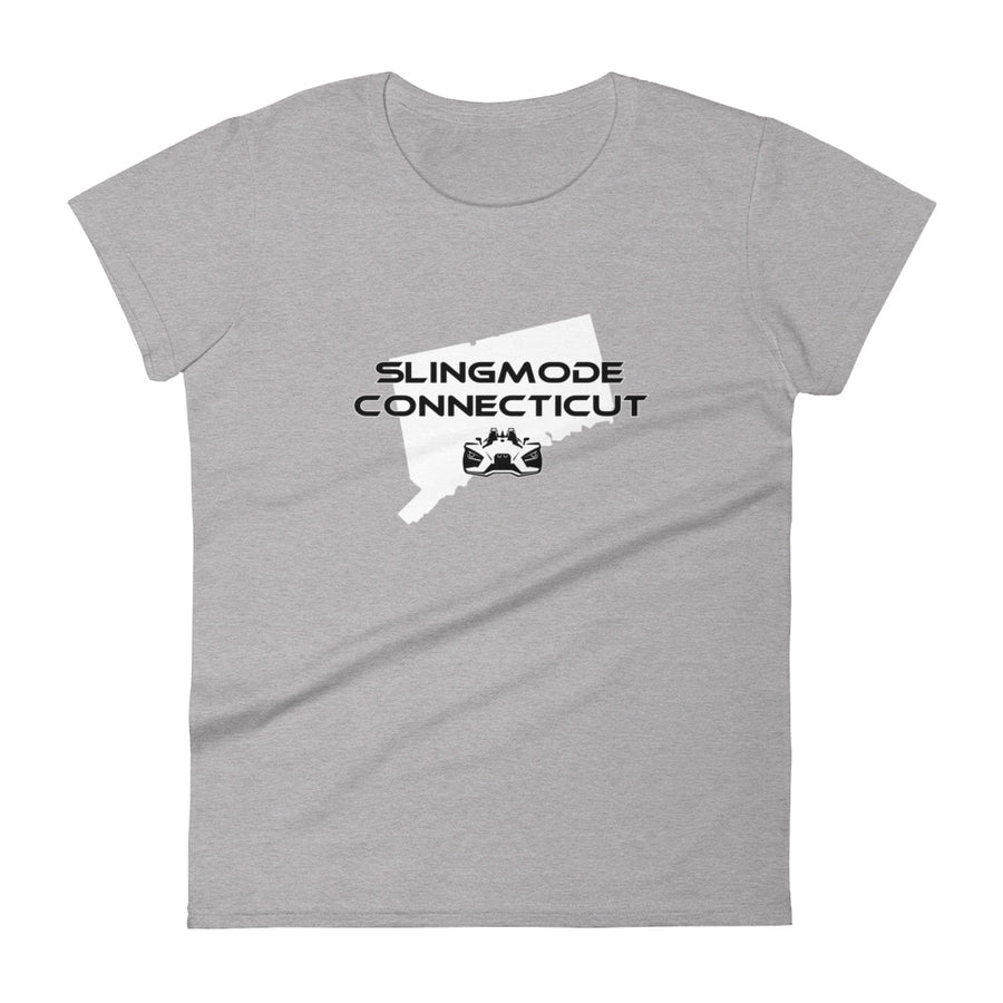 Slingmode State Design Women's T-Shirt (Connecticut)