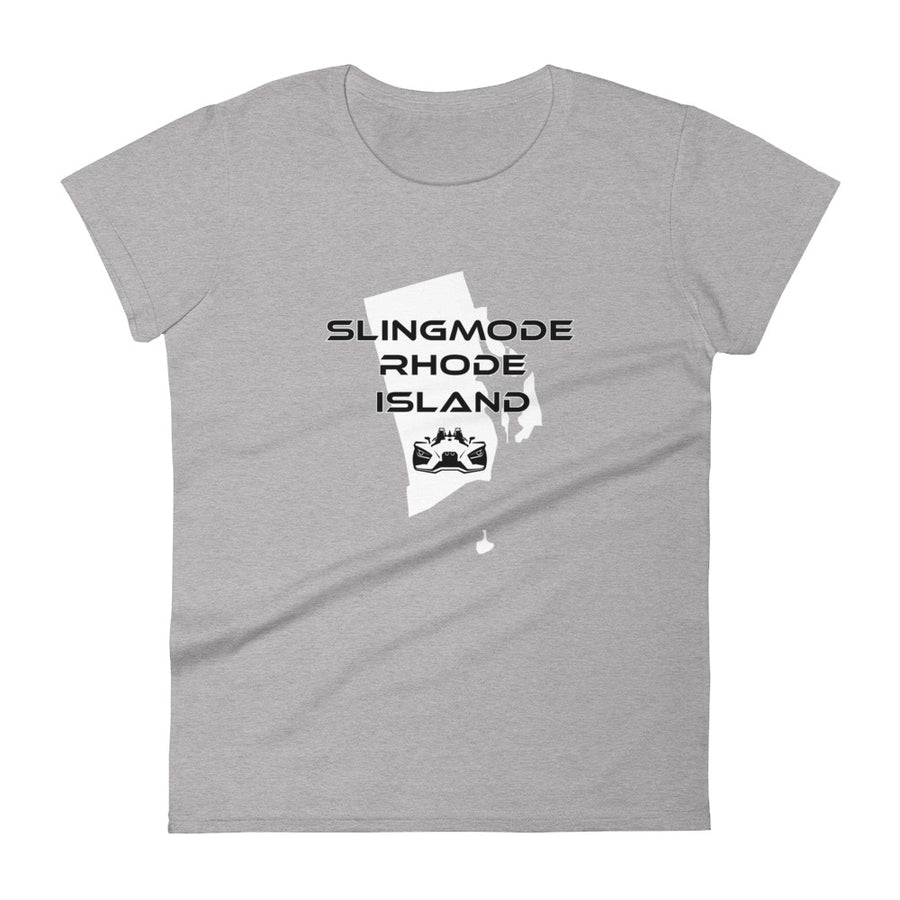 Slingmode State Design Women's T-Shirt (Rhode Island)