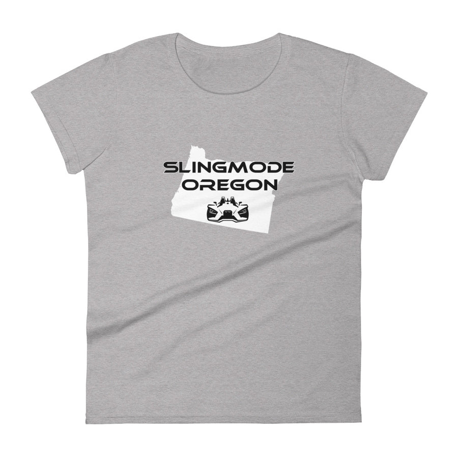 Slingmode State Design Women's T-Shirt (Oregon)