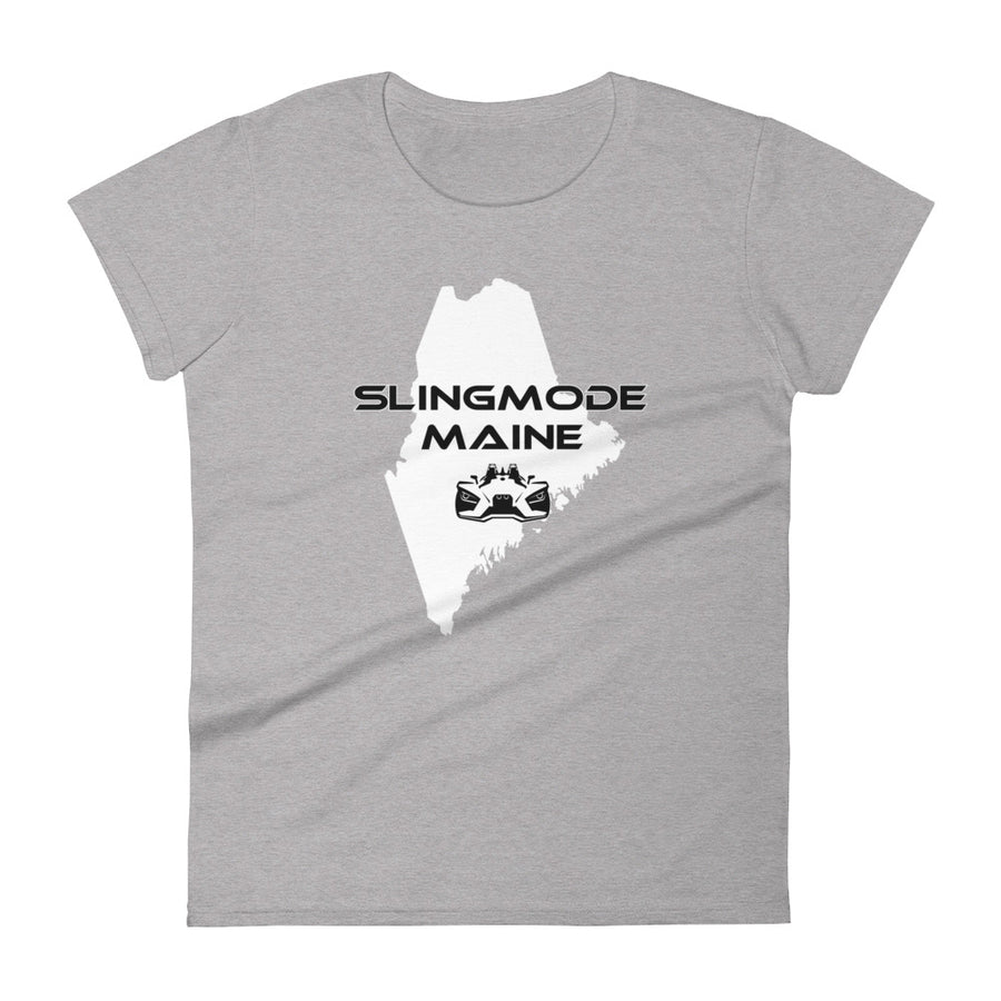 Slingmode State Design Women's T-Shirt (Maine)