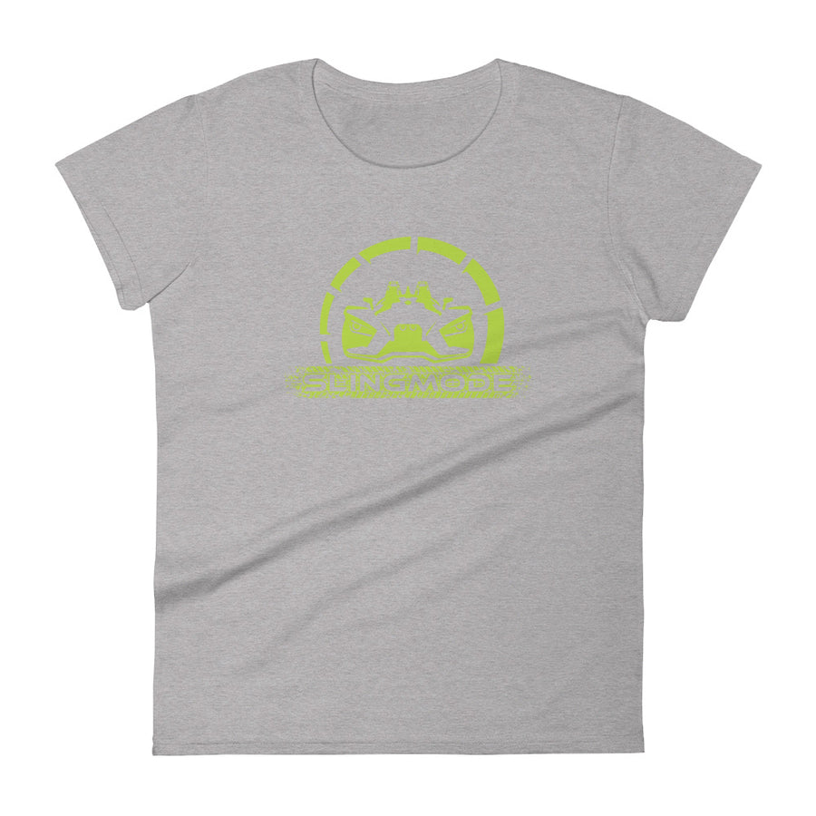 Slingmode Official Logo Women's T-Shirt (Liquid Lime)