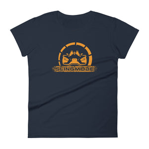 Slingmode Official Logo Women's T-Shirt (Sunrise Orange)