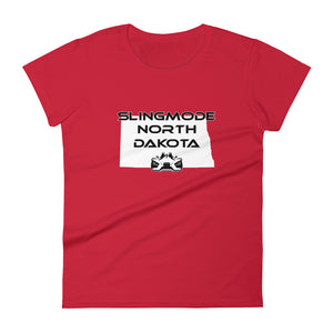 Slingmode State Design Women's T-Shirt (North Dakota)