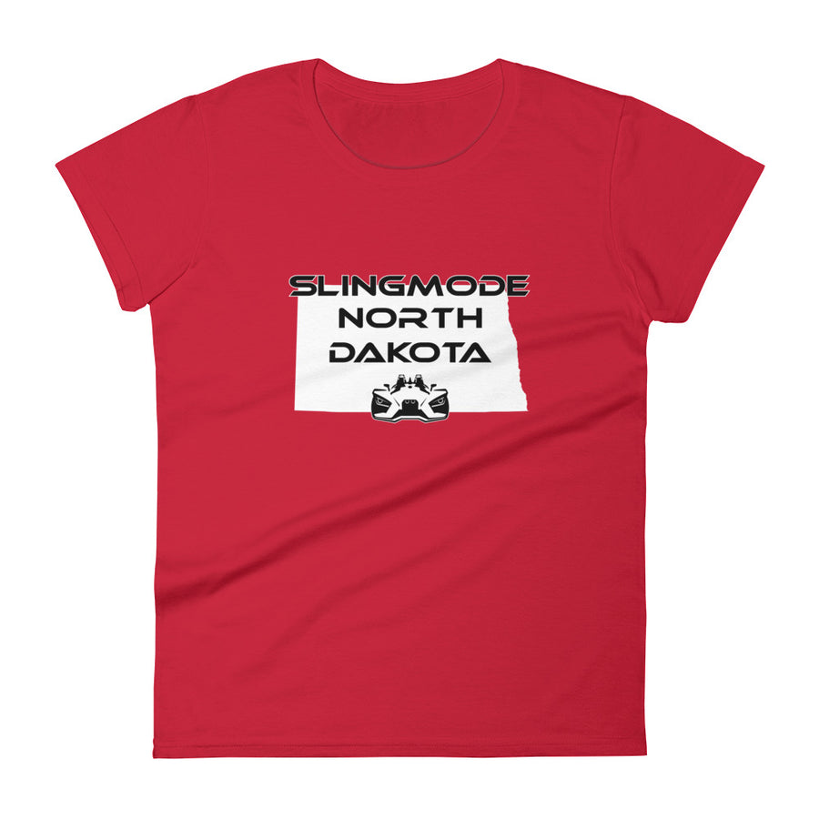 Slingmode State Design Women's T-Shirt (North Dakota)