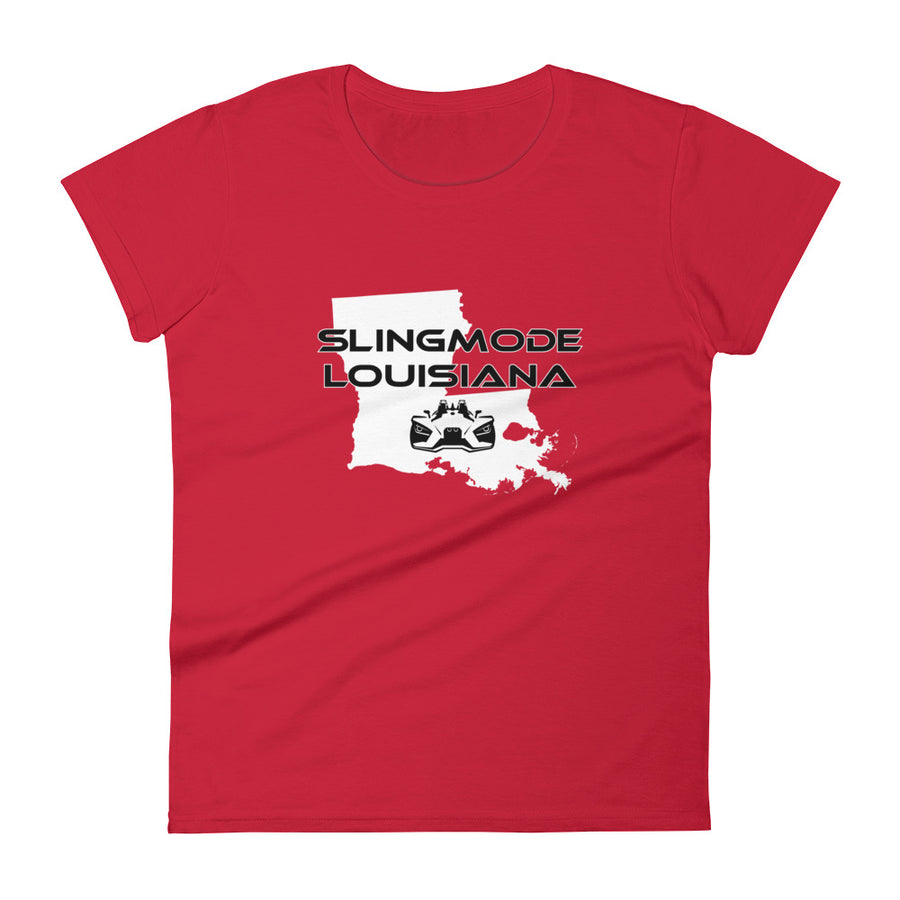 Slingmode State Design Women's T-Shirt (Louisiana)