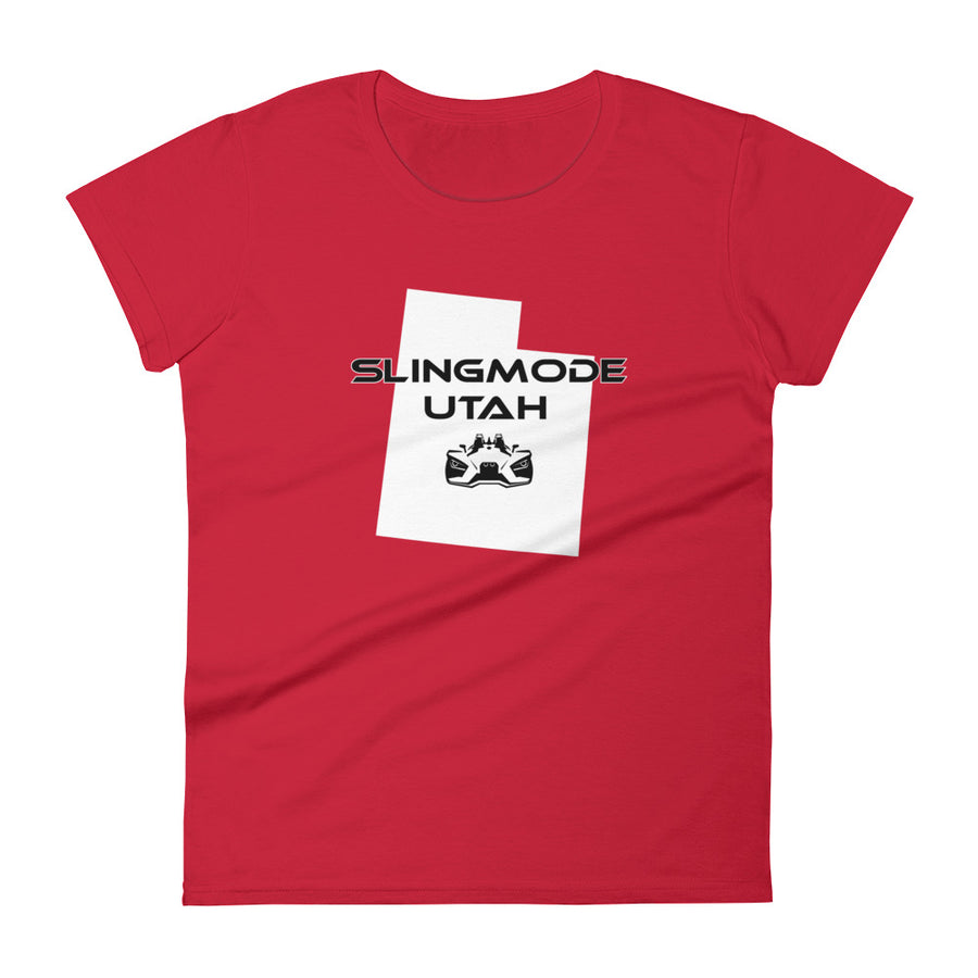 Slingmode State Design Women's T-Shirt (Utah)