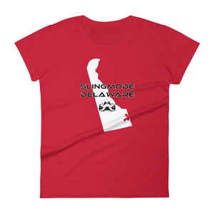 Slingmode State Design Women's T-Shirt (Delaware)
